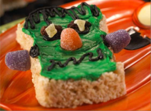 Green Halloween Monsters
